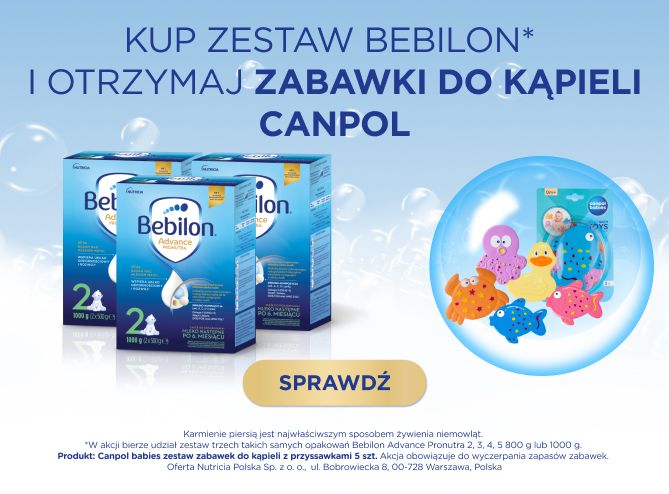 Bebilon z matami Canpol