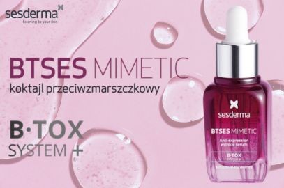 Zdjęcie artykułu - Serum BTSES Mimetic Sesderma &ndash; zainwestuj w nie, zanim zdecydujesz się na drogie zabiegi! Zaawansowana formuła z polipeptydem botulinowym &ndash; dla redukcji zmarszczek i ujędrnienia sk&oacute;ry