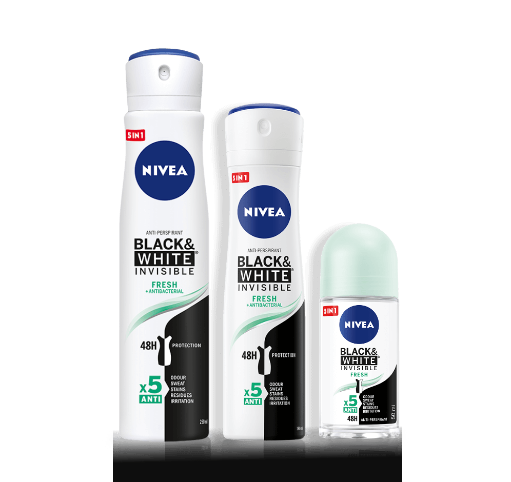 Black&White Invisible FRESH ANTYPERSPIRANT