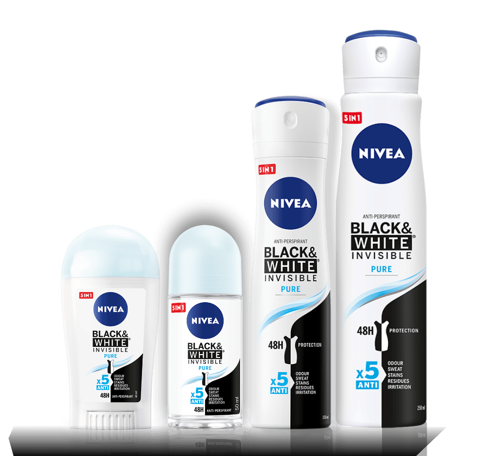 Black&White Invisible PURE ANTYPERSPIRANT