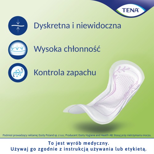Miniaturka artykułu - #1 Zestaw TENA Lady Slim Mini Specjalistyczne podpaski, 10x20szt.