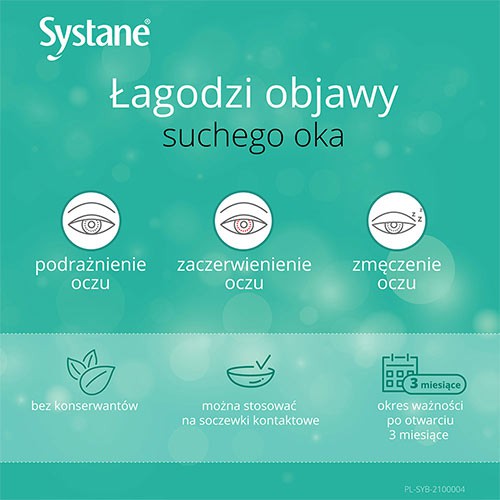 Miniaturka artykułu - #1 SYSTANE ULTRA Nawilżające krople do oczu, 10 ml