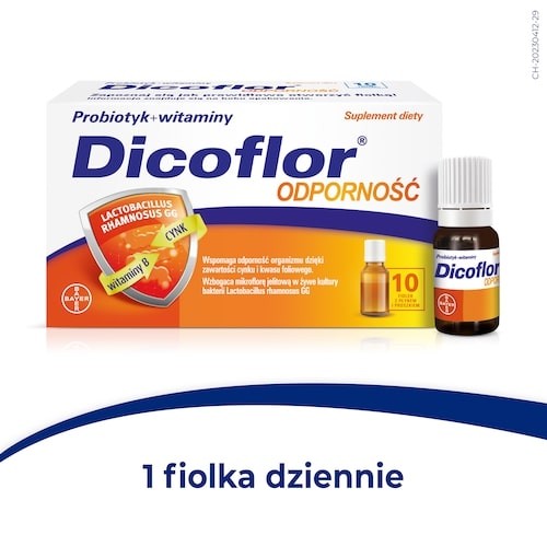 Zdjęcie produktu - 3 Dicoflor Odporność, 10 fiolek