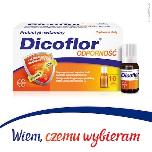 Zdjęcie produktu - 5 Dicoflor Odporność, 10 fiolek