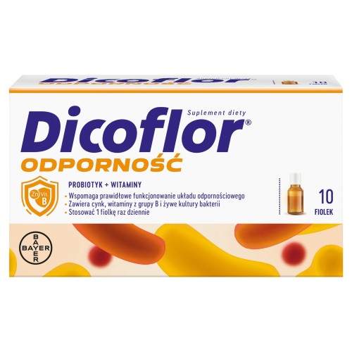 Zdjęcie produktu - 7 Dicoflor Odporność, 10 fiolek