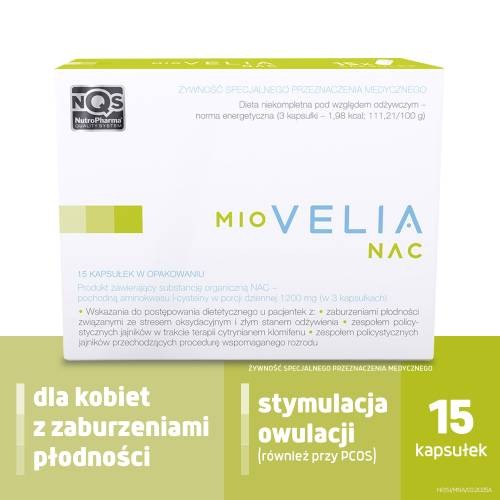 Miniaturka artykułu - #0 Miovelia NAC, 15 kaps.