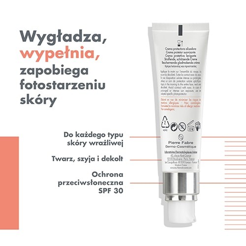 Miniaturka artykułu - #0 AVENE PHYSIOLIFT Wygładzający krem ochronny SPF30, 30ml