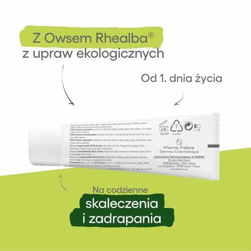 Zdjęcie produktu - 2 A-DERMA DERMALIBOUR+ CICA Krem regenerujący, 50ml