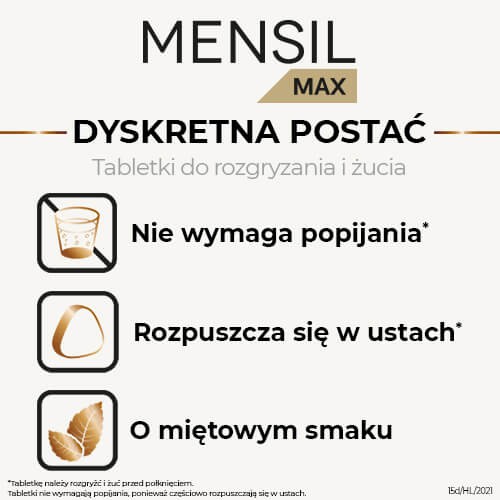 Zdjęcie produktu - 2 Mensil Max 50mg, 2tabletki
