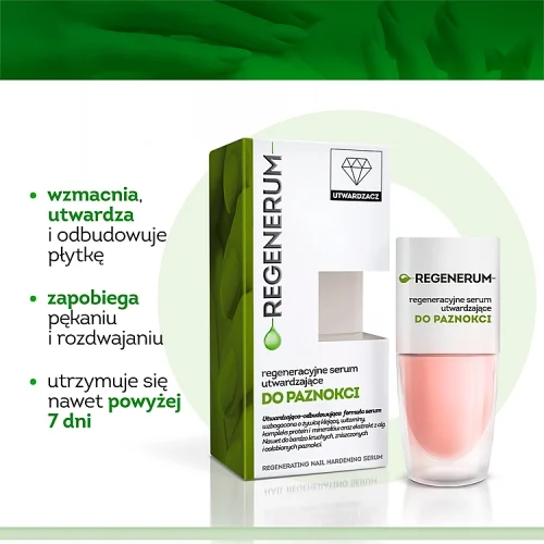#1 – REGENERUM Utwardzające serum do paznokci, 8ml