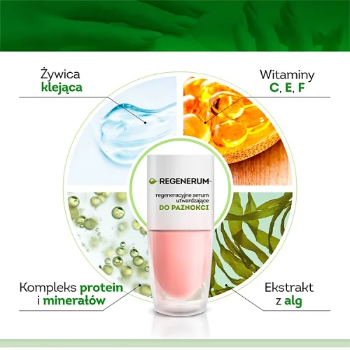 #2 – REGENERUM Utwardzające serum do paznokci, 8ml