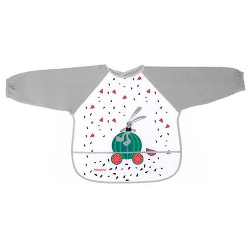 Miniaturka artykułu - #1 BABYONO Śliniak z długim rękawem 24m+ BABY ADVENTURER mix kolor&oacute;w, 1szt.