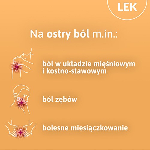 Miniaturka artykułu - #1 Metafen Dexketoprofen 25mg, 20tabl.- Na silne b&oacute;le stawowe