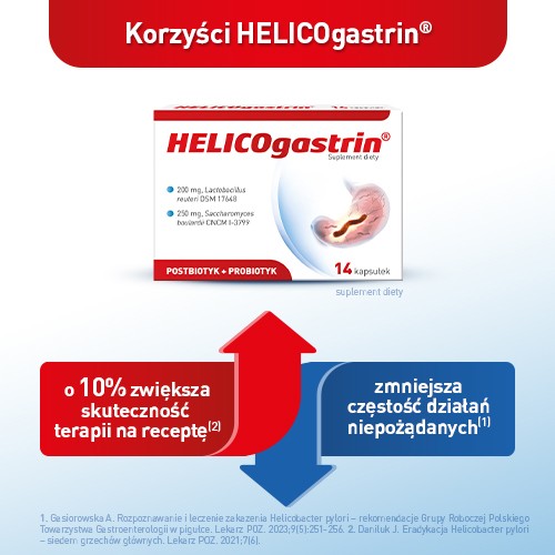 Zdjęcie produktu - 3 Zestaw HELICOGASTRIN, 3x14kaps.