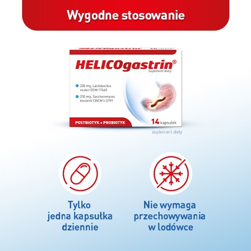 Zdjęcie produktu - 4 Zestaw HELICOGASTRIN, 3x14kaps.