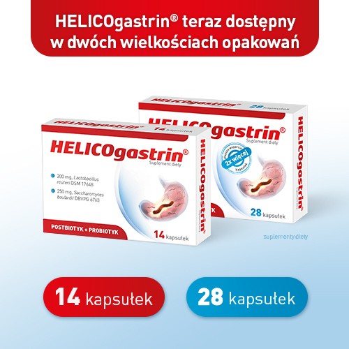 Zdjęcie produktu - 6 Zestaw HELICOGASTRIN, 3x14kaps.