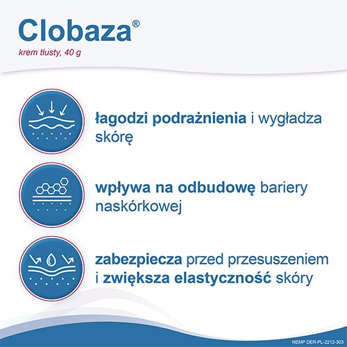 Zdjęcie produktu - 3 Clobaza krem tłusty, 40g