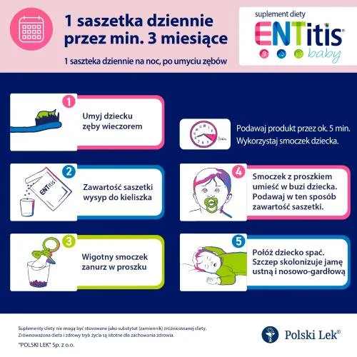 #2 – Entitis Baby smak bananowy, 30 saszetek