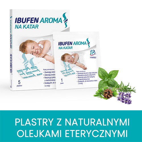 Zdjęcie produktu - 0 Ibufen Aroma na katar, 5 plastr&oacute;w ADR