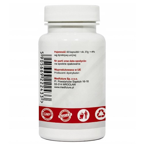 Miniaturka artykułu - #0 MedFuture Ashwagandha 500mg, 60 kapsułki 