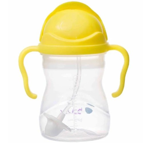 Miniaturka artykułu - #1 B.BOX Bidon ze słomką cytrynowy, 240ml