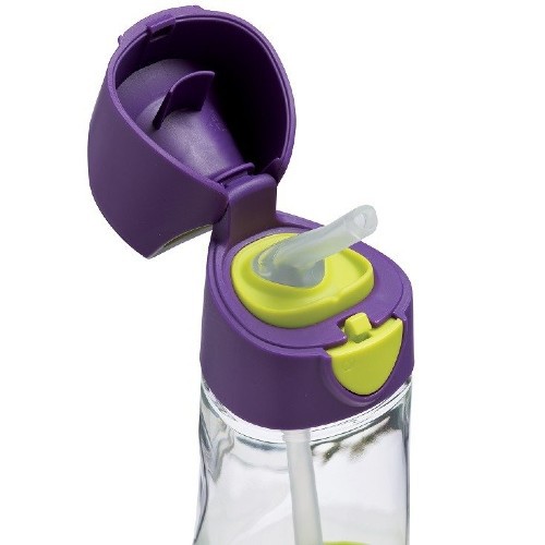 Miniaturka artykułu - #0 B.BOX Butelka tritanowa ze słomką Passion Splash, 450ml