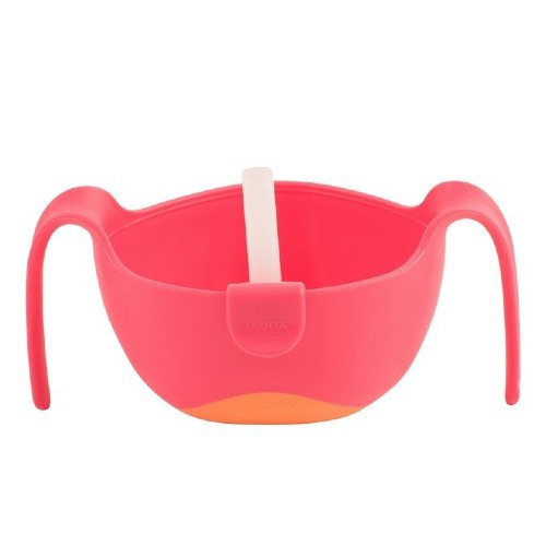 Zdjęcie produktu - 2 B.BOX Miseczka ze słomką Strawberry Shake, 1 sztuka