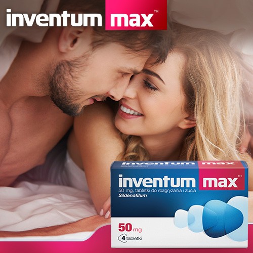 Miniaturka artykułu - #0 Inventum Max 50 mg, 4 tabletki do rozgryzania i żucia