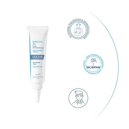 #2 – DUCRAY KERACNYL PP+ Krem przeciw niedoskonałościom, 30ml