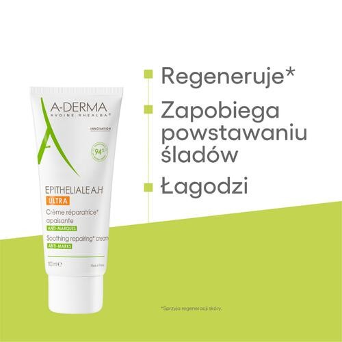 Zdjęcie produktu - 2 A-DERMA EPITHELIALE A.H Ultra krem kojąco-regenerujący, 100ml