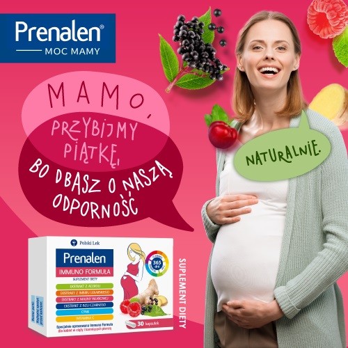Miniaturka artykułu - #1 Prenalen Immuno Formuła, 30kaps.