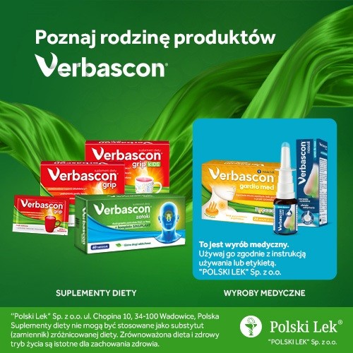 Zdjęcie produktu - 4 VERBASCON GARDŁO MED, 24 pastylki do ssania