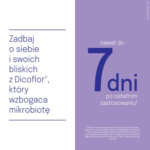 Zdjęcie produktu - 7 Dicoflor Baby krople, 5 ml probiotyk dla niemowląt i dzieci bakterie kwasu mlekowego