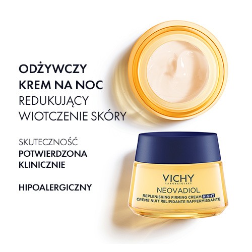 Zdjęcie produktu - 0 Vichy Neovadiol Magistral Odżywczy, modelujący owal twarzy krem na noc, 50 ml