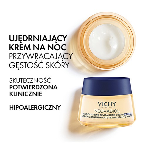 Miniaturka artykułu - #0 VICHY NEOVADIOL PERI-MENOPAUSE Ujędrniający krem na noc przywracający gęstość, 50ml