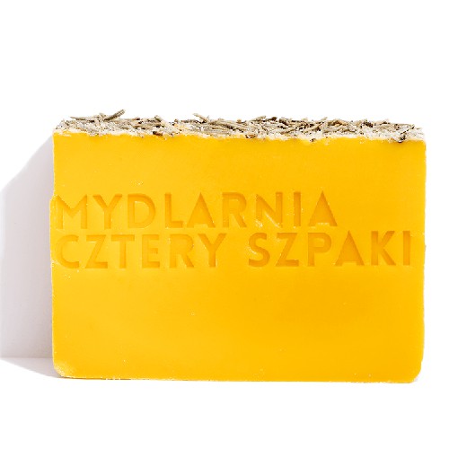 Miniaturka artykułu - #0 CZTERY SZPAKI (4szpaki) Mydło Pomarańcza i Rozmaryn, 110g