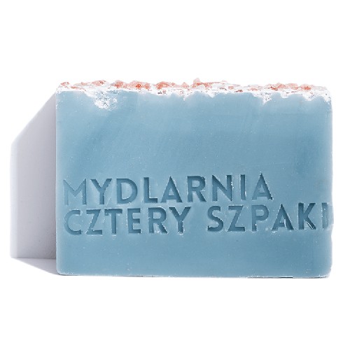 Miniaturka artykułu - #0 CZTERY SZPAKI (4szpaki) Mydło Słona Lawenda z solą himalajską, 110g