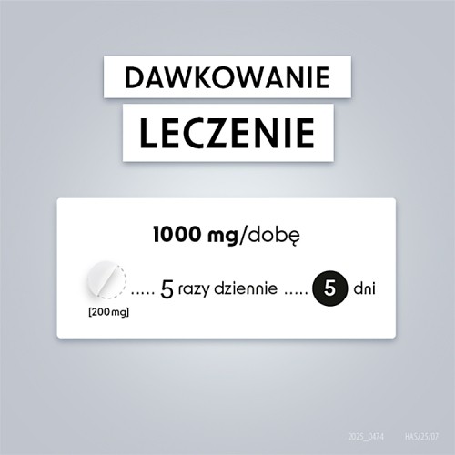 Zdjęcie produktu - 2 Hascovir Control MAX 400mg, 60 tabletek