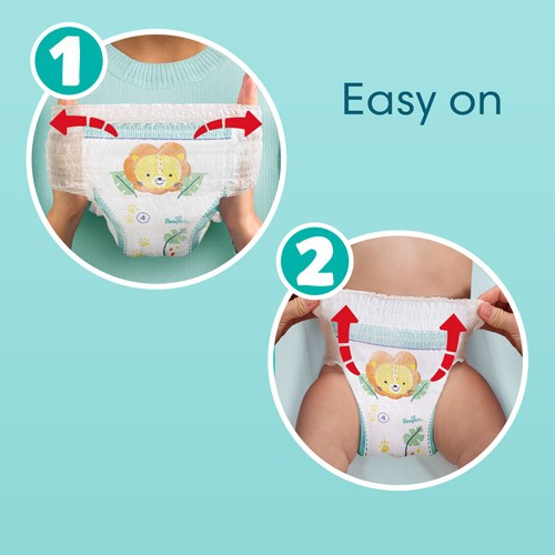 Miniaturka artykułu - #0 Pampers Pants 5 Pieluchomajtki dla dzieci 12-17 kg, 152 szt.