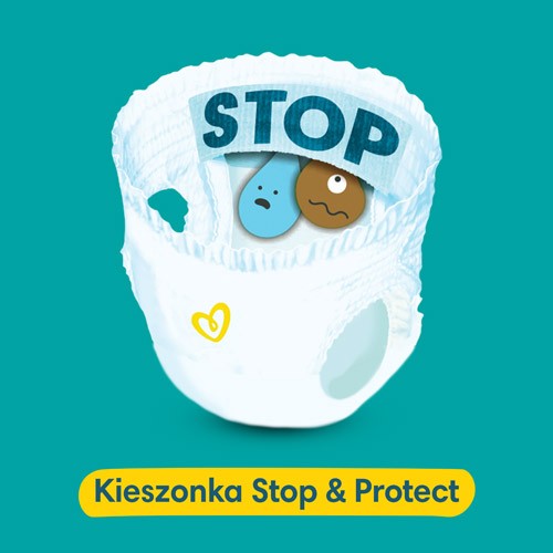 Zdjęcie produktu - 4 Pampers Pants 5 Pieluchomajtki dla dzieci 12-17 kg, 152 szt.