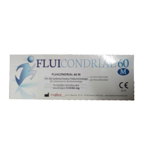 Miniaturka artykułu - #0 Fluicondrial M 3ml/60mg roztw&oacute;r do wstrzykiwania ampułko-strzykawka
