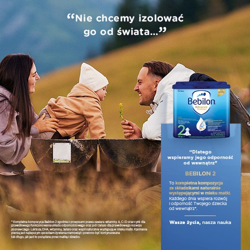 Miniaturka artykułu - #0 Bebilon 2 Pronutra-Advance Mleko następne po 6. miesiącu, 350g