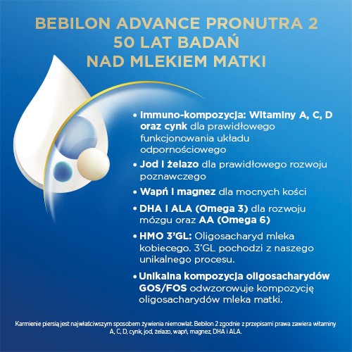 Zdjęcie produktu - 2 Bebilon 2 Pronutra-Advance Mleko następne po 6. miesiącu, 350g