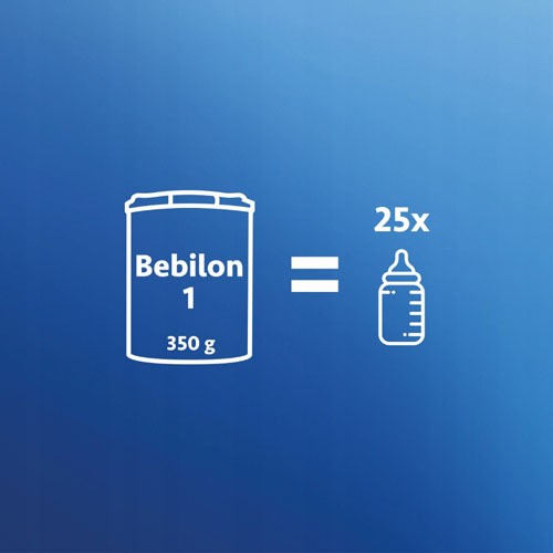 Miniaturka artykułu - #1 Bebilon Advance Pronutra 1 Mleko początkowe od urodzenia, 350 g