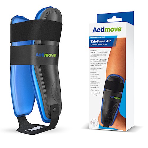 Zdjęcie produktu - 0 Actimove Professional Line Orteza stawu skokowego z powietrznymi poduszkami pneumatycznymi Lewa, rozm. S/M