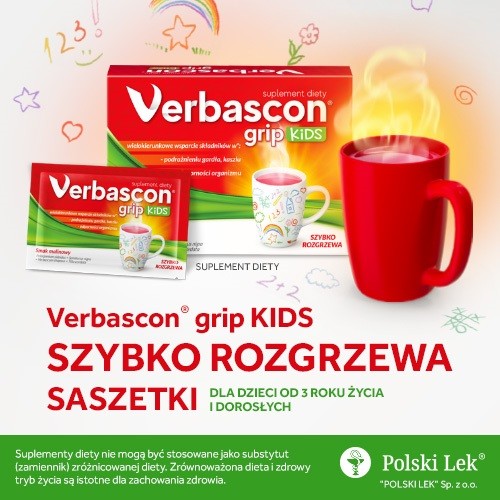 Miniaturka artykułu - #0 Verbascon Grip Kids, 10sasz.