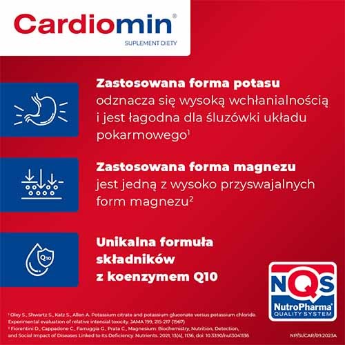 Zdjęcie produktu - 3 CARDIOMIN, 60 tabl.