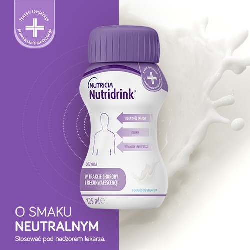 Miniaturka artykułu - #0 Zestaw 6x Nutridrink neutralny, 4x125ml