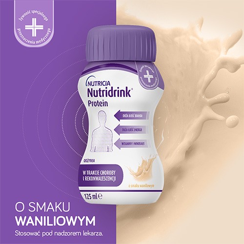 Miniaturka artykułu - #0 Zestaw 6x Nutridrink Protein wanilia, 4x125ml