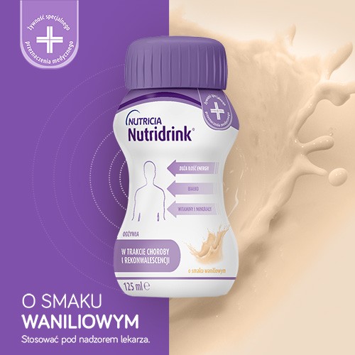 Miniaturka artykułu - #0 Zestaw 6x Nutridrink wanilia, 4x125ml